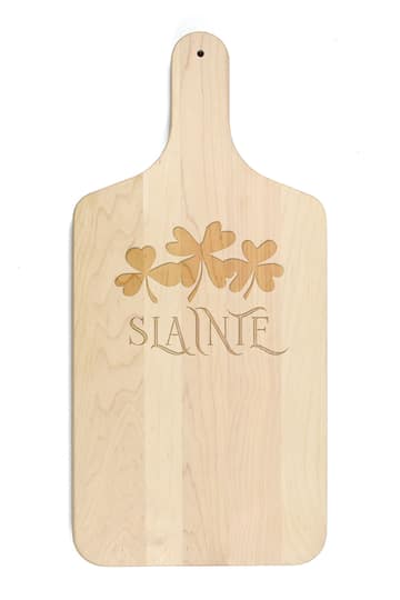 Slainte 8&#x22; x 17&#x22; Maple Paddle Cutting Board